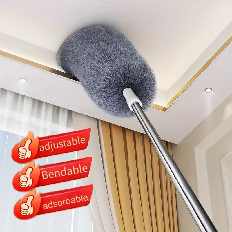 Extendable Microfiber Duster Pole