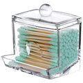 Clear Acrylic Cotton Swab Holder