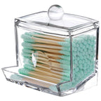 Clear Acrylic Cotton Swab Holder