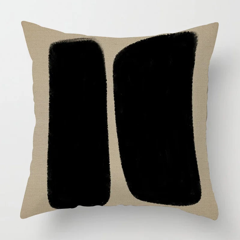 Nordic Abstract Geometric Cushion Cover