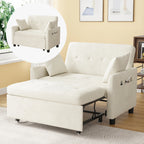 46.5" Convertible Sleeper Loveseat
