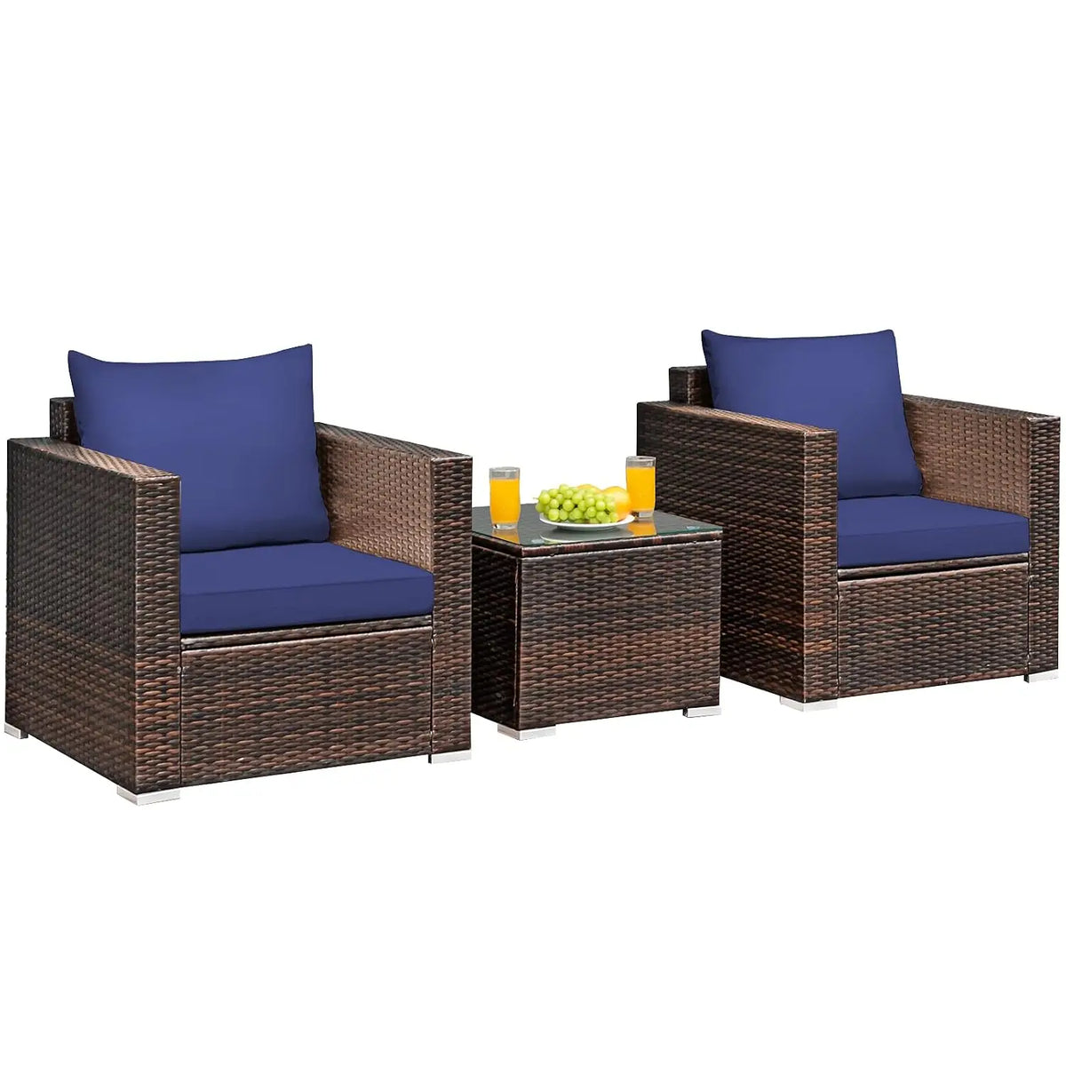 Premium Rattan Patio Set