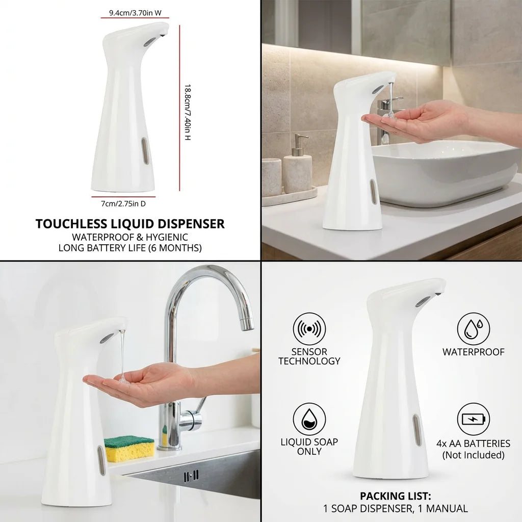 Smart Touchless Soap Dispenser Waterproof