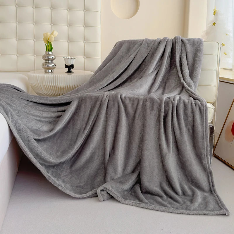 Ultra Plush Microfleece Throw Blanket