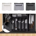 Premium Adjustable Flatware Organizer