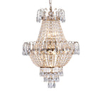 Luxury Crystal Copper Chandelier