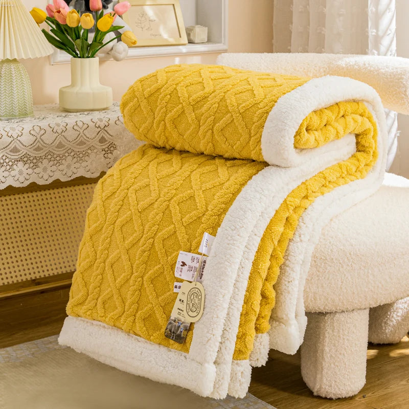 Luxurious Sherpa Fleece Blanket