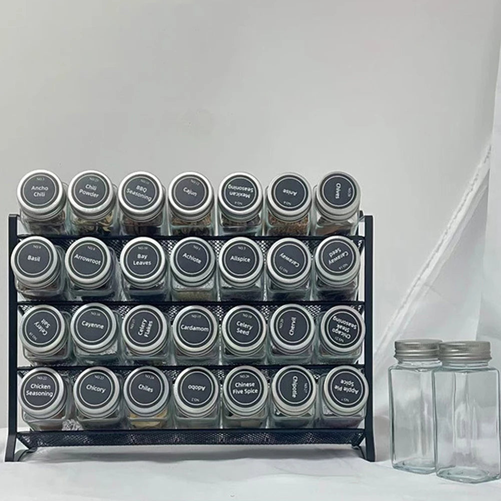 4-Tier Carbon Steel Spice Rack