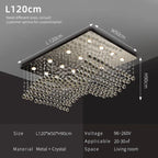 Modern Crystal Chandelier Pendant Lamp