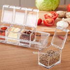 Clear Acrylic Spice Organizer Set