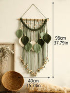 Leaf Macrame Wall Tapestry Decor