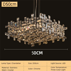 Luxury Italian Crystal Chandelier