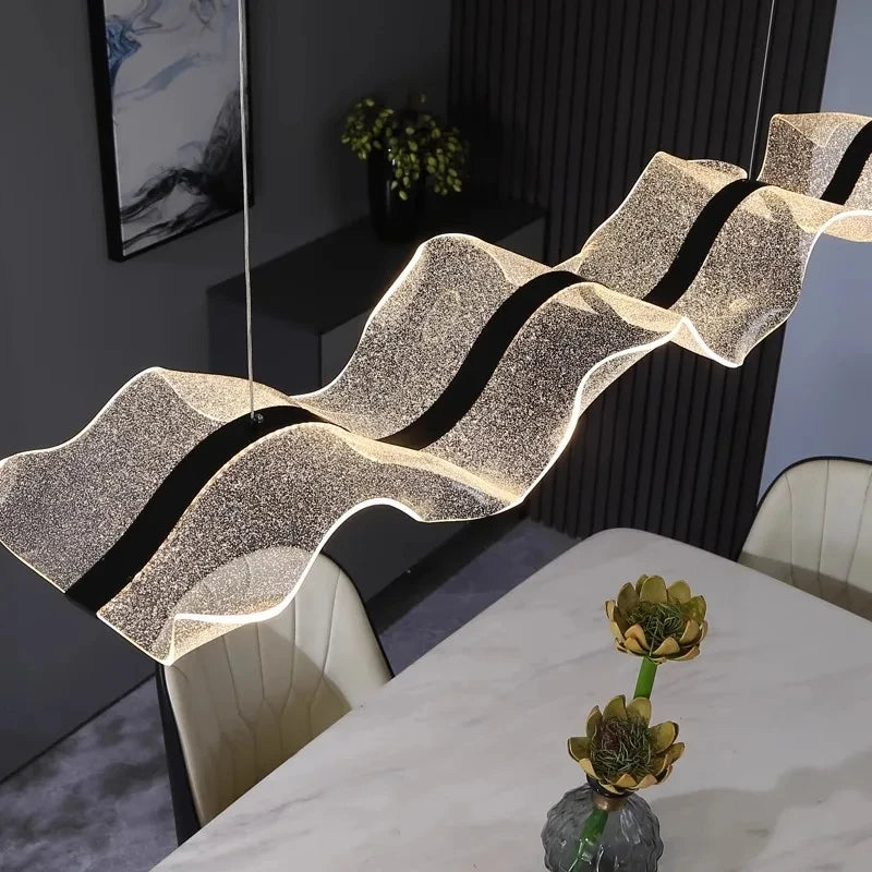 Modern LED Acrylic Pendant Chandelier