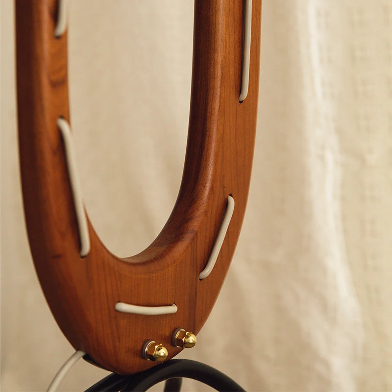 Medieval Solid Wood Storage Lamp