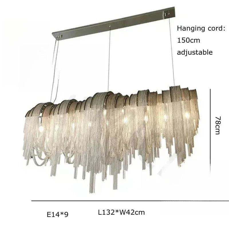 Dimmable Multi-Layer Luxury Chandelier