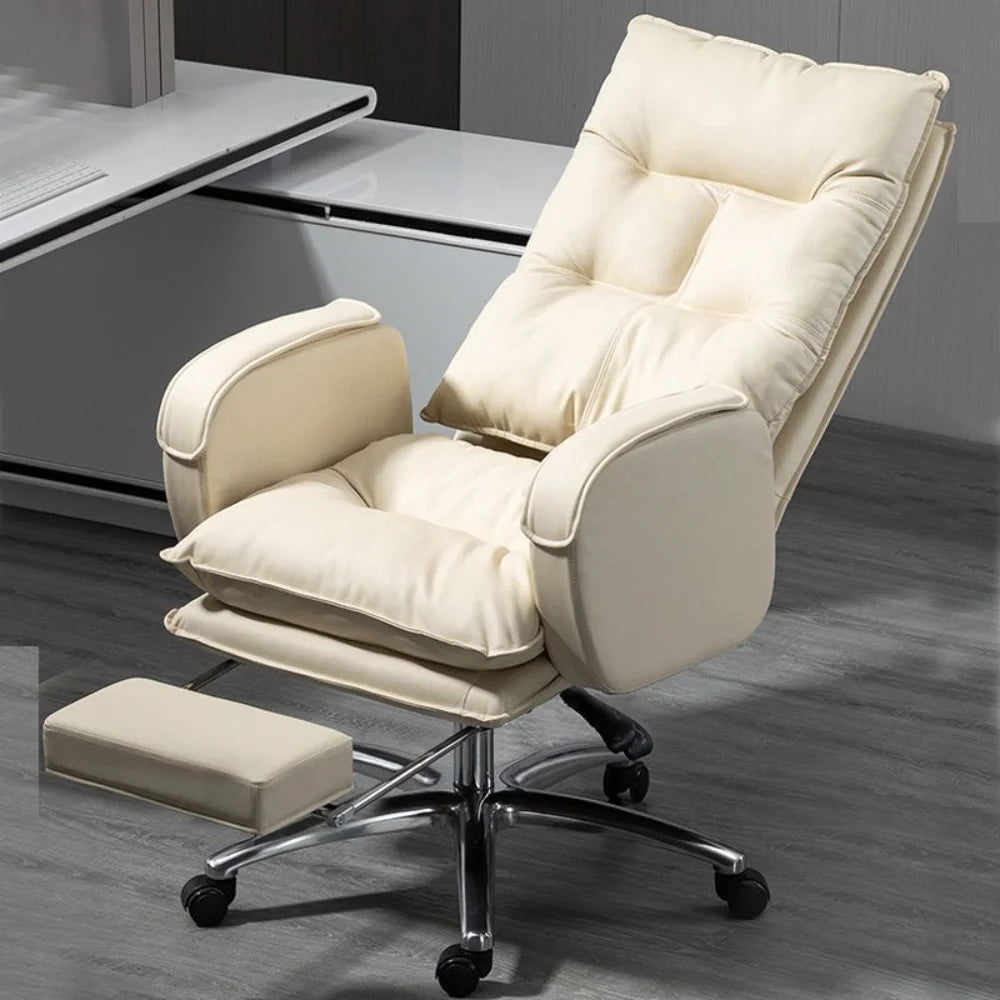 Ergonomic Executive Leather Office Chair