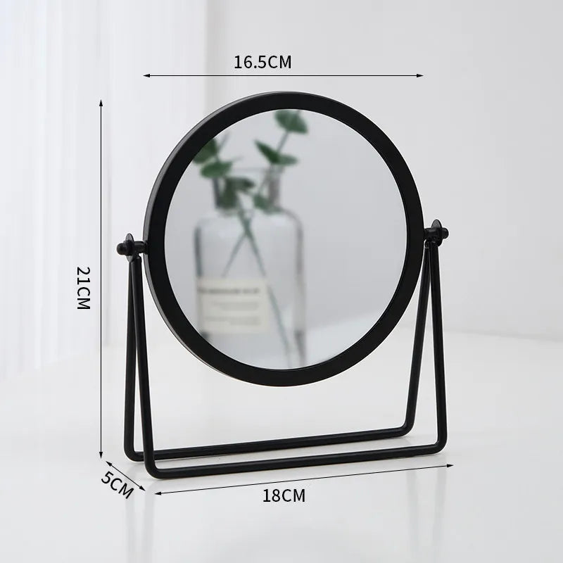 Nordic Round Vanity Desk Mirror