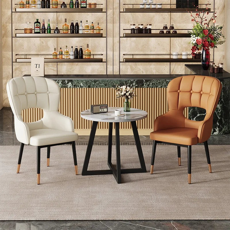 European High-Back Dining Chair