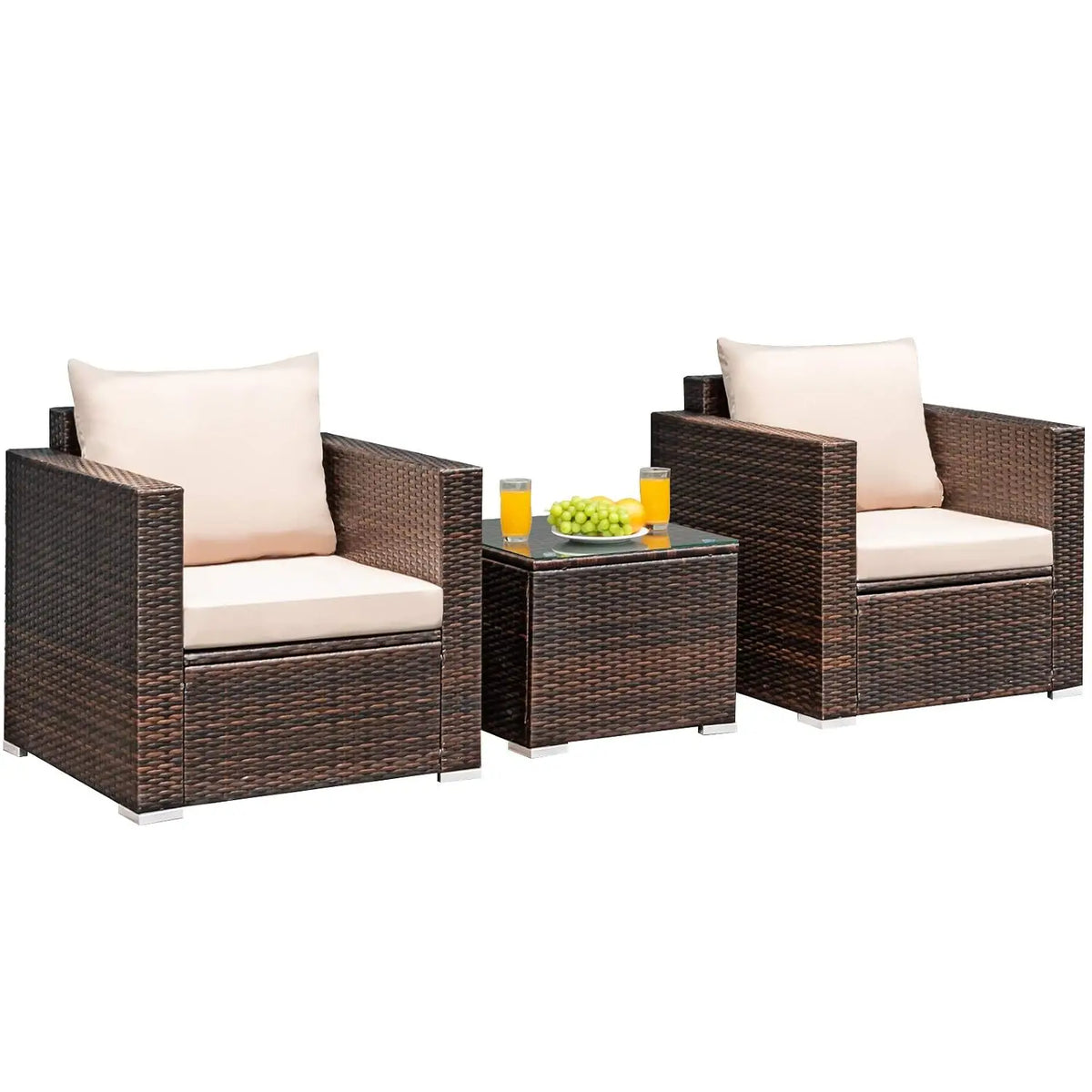 Premium Rattan Patio Set