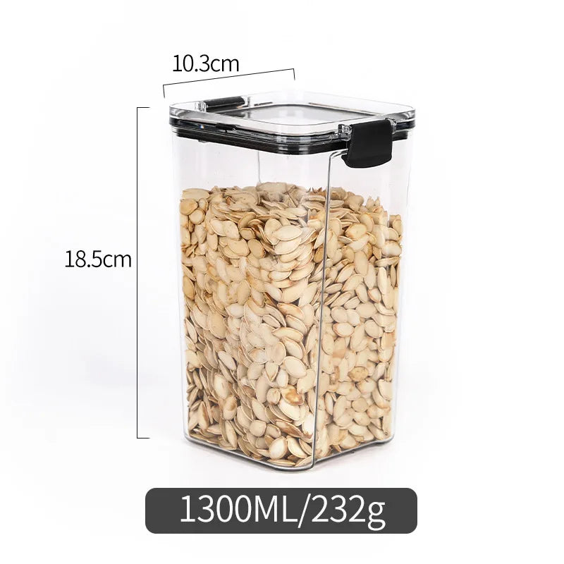 Premium Airtight Kitchen Storage Jars