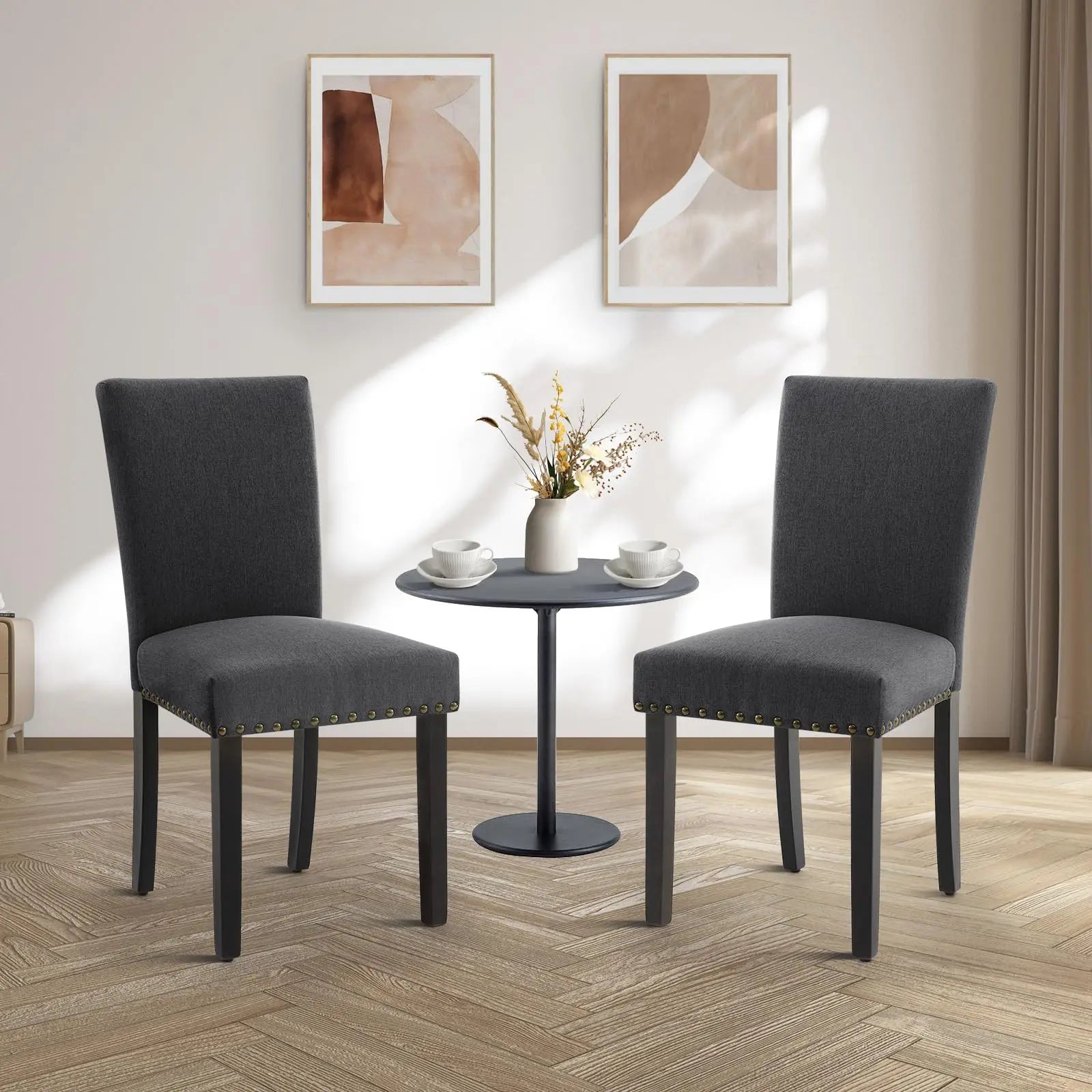 Upholstered Parsons Dining Chairs Set