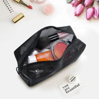 3-Pack Mesh Cosmetic Pouches