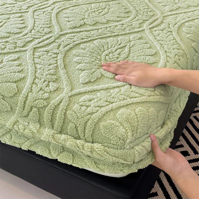 Warm Thermal Fleece Fitted Sheet