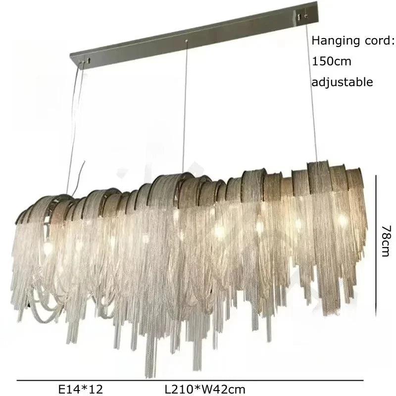 Dimmable Multi-Layer Luxury Chandelier
