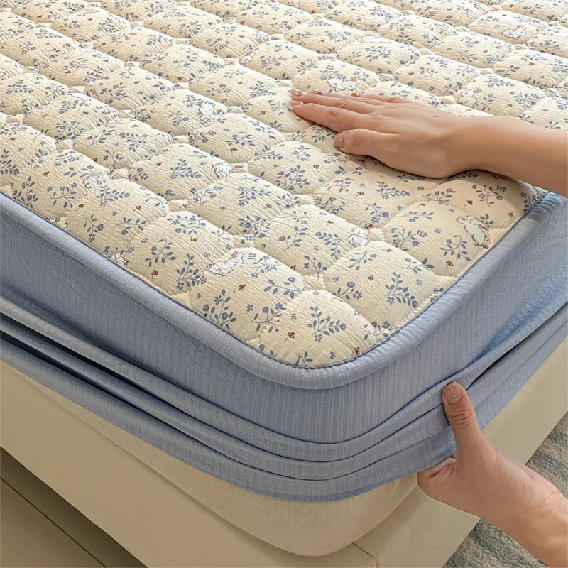 Waterproof Anti-Mite Fitted Mattress Protector