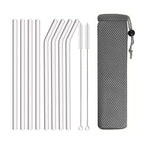 Premium 8mm Borosilicate Bubble Straws