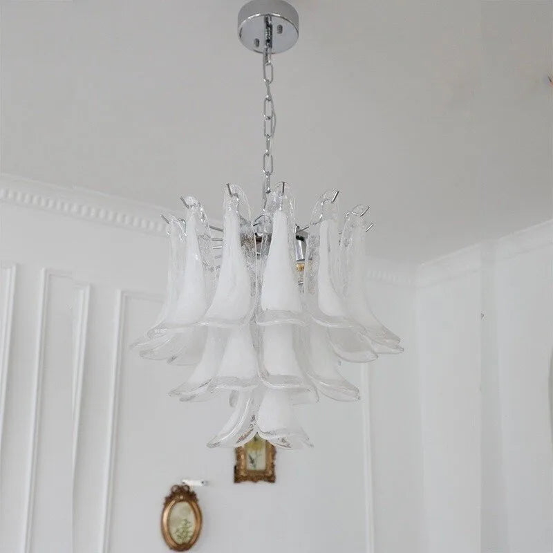 Clear Glass Pendant Chandelier
