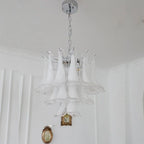 Clear Glass Pendant Chandelier