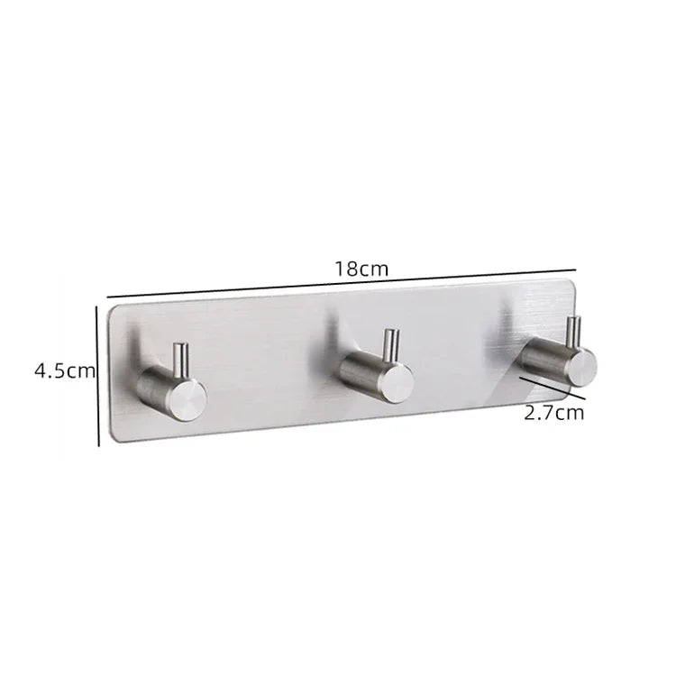 Rustproof 3M Stainless Wall Hooks