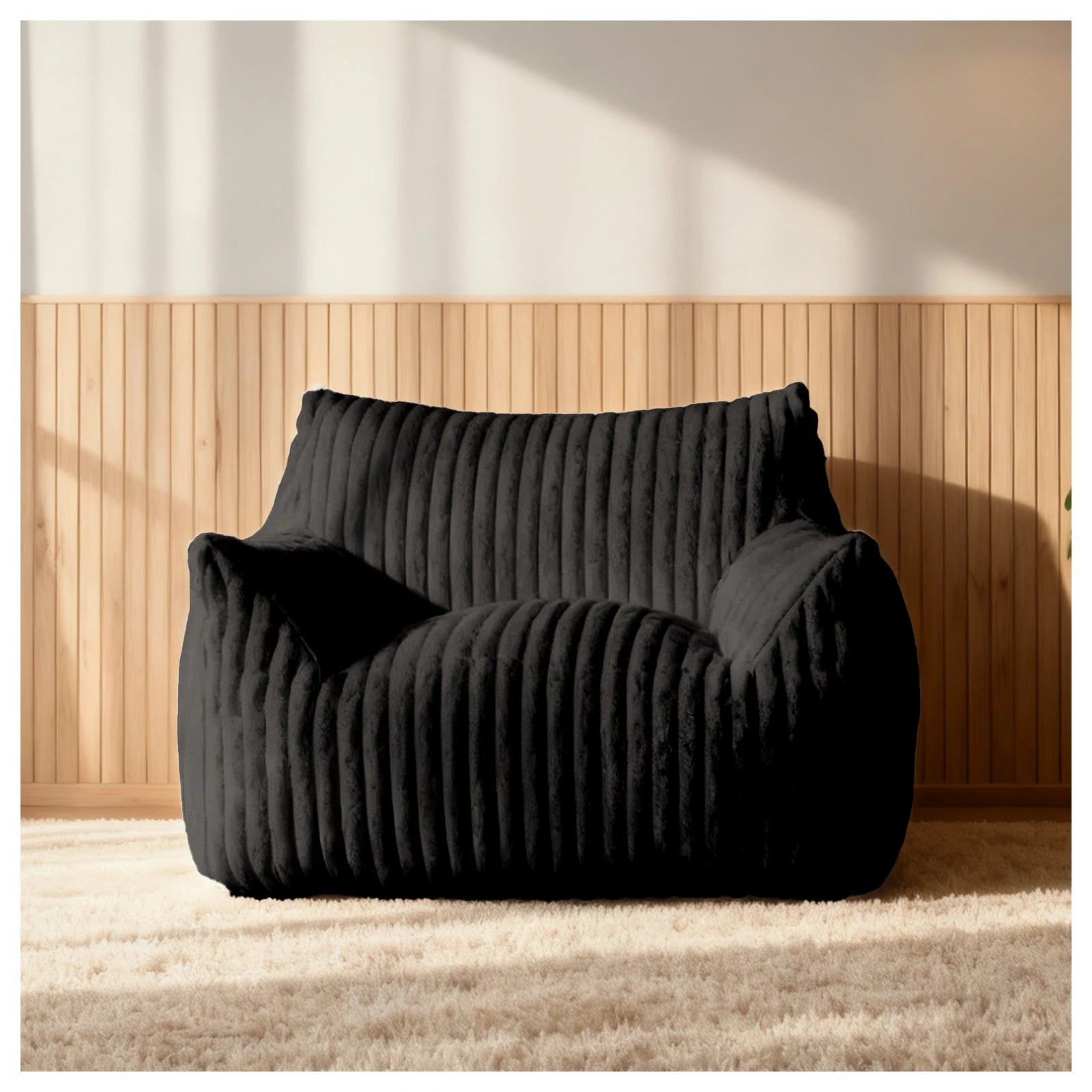 Fuzzy Giant Bean Bag Chair