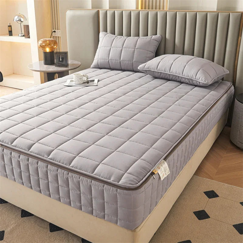 Premium Zippered Anti-Mite Mattress Protector