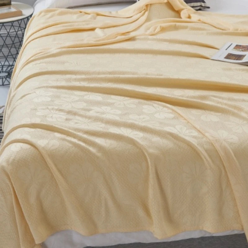 Bamboo Fiber Cooling Summer Blanket