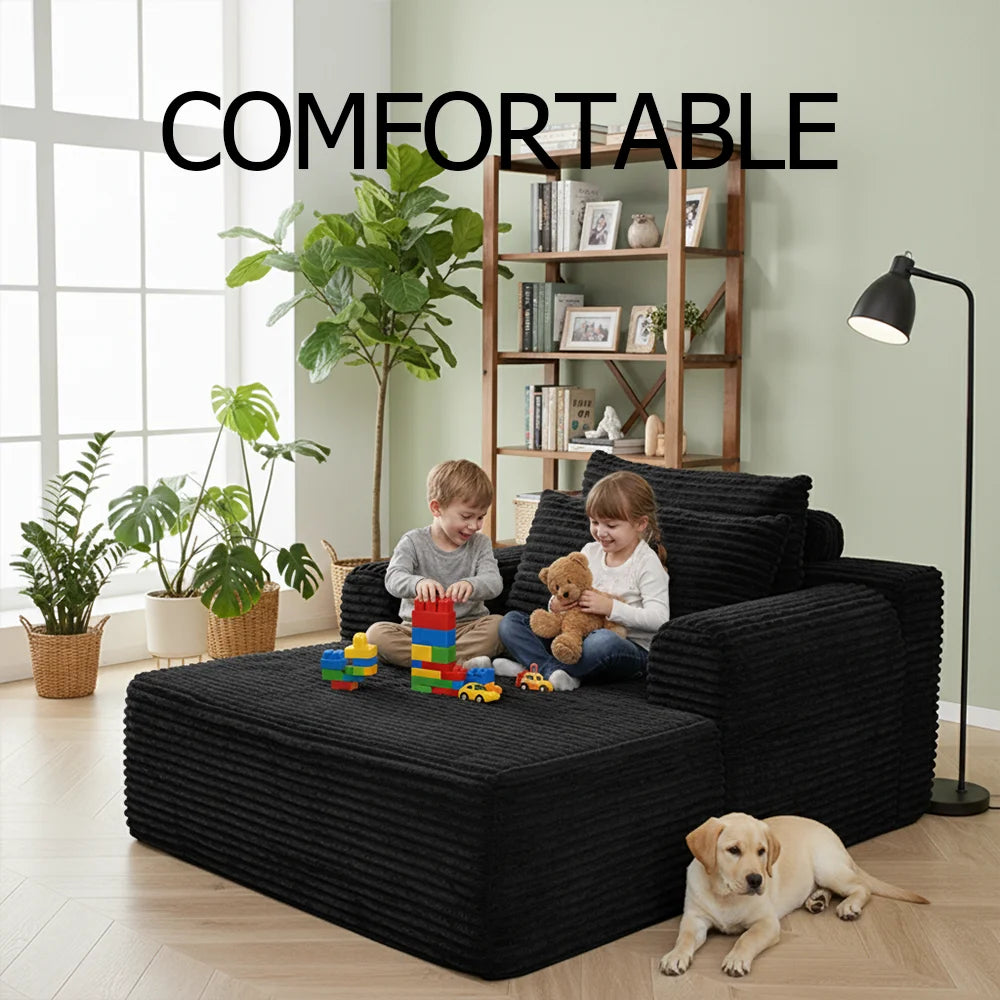 Convertible Memory Foam Sofa Bed