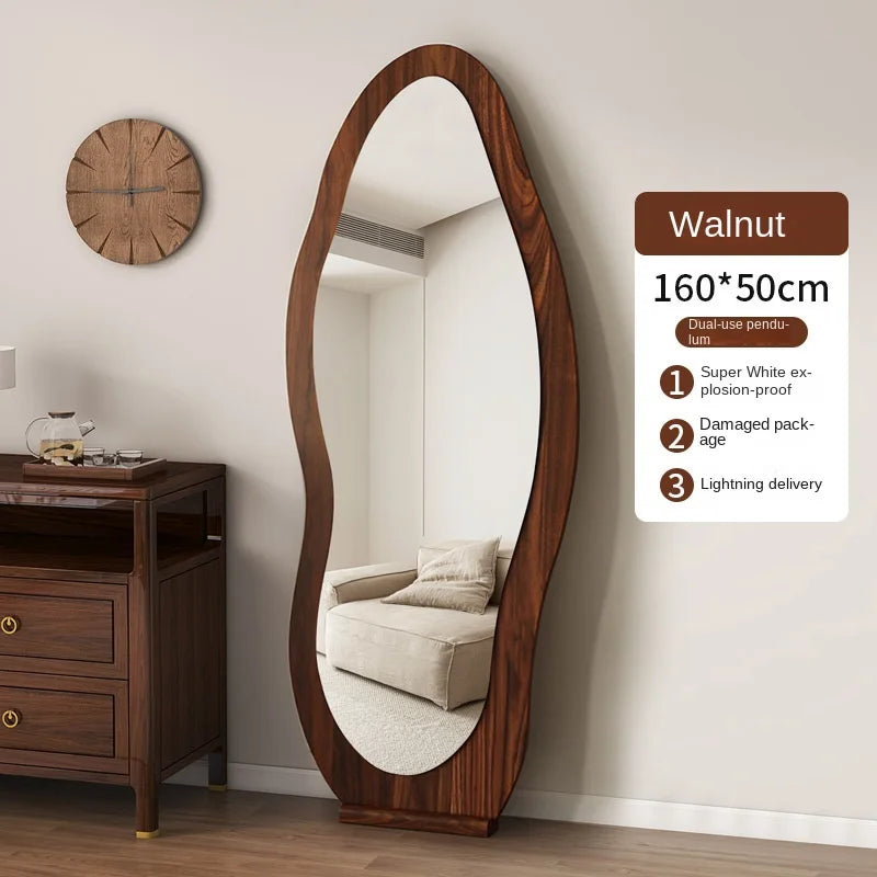 Irregular Full-Length Floor & Wall Mirror