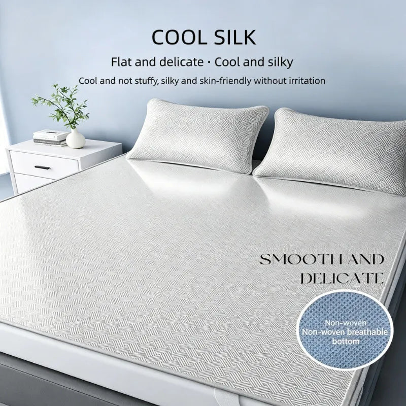 Ice Silk Mat Set - 3 Pieces