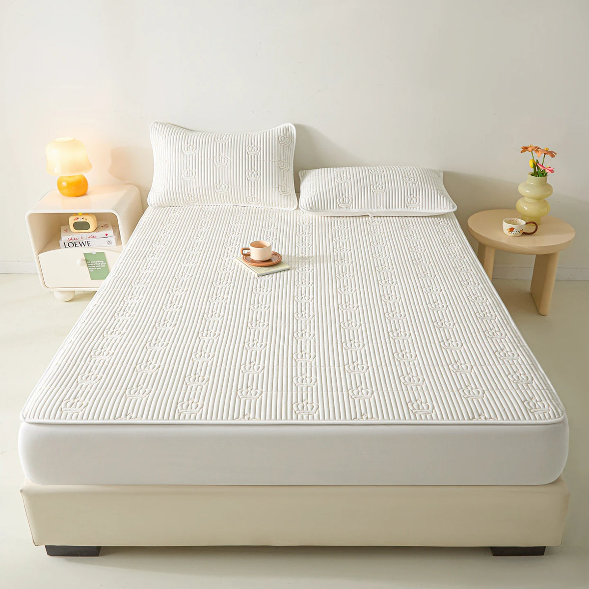 Antimicrobial Quilted Mattress Protector