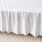 Quilted Waterproof Breathable Bed Skirt