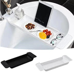 Adjustable Bathtub Tray Organizer