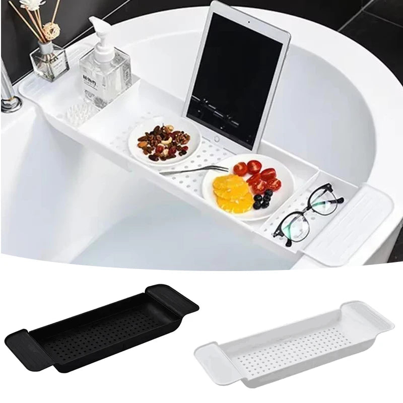 Adjustable Bathtub Tray Organizer