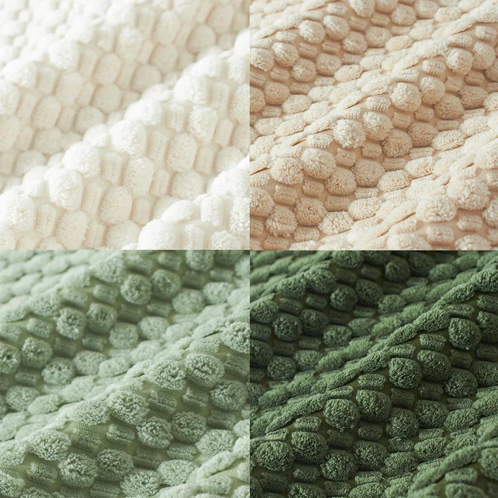 Boho Striped Corduroy Pillow Cover