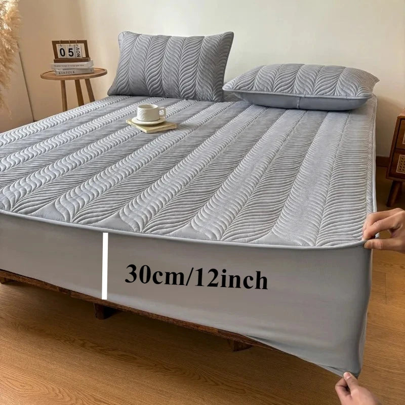 Premium Waterproof Quilted Mattress Protector