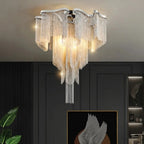 Luxury Tassel Chain Ceiling Chandelier