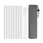 Premium 8mm Borosilicate Bubble Straws