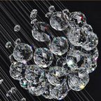Crystal Staircase Chandelier Modern Luxury