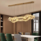 Luxury Crystal Linear Chandelier