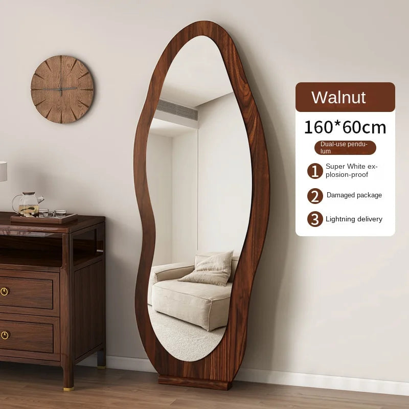 Irregular Full-Length Floor & Wall Mirror
